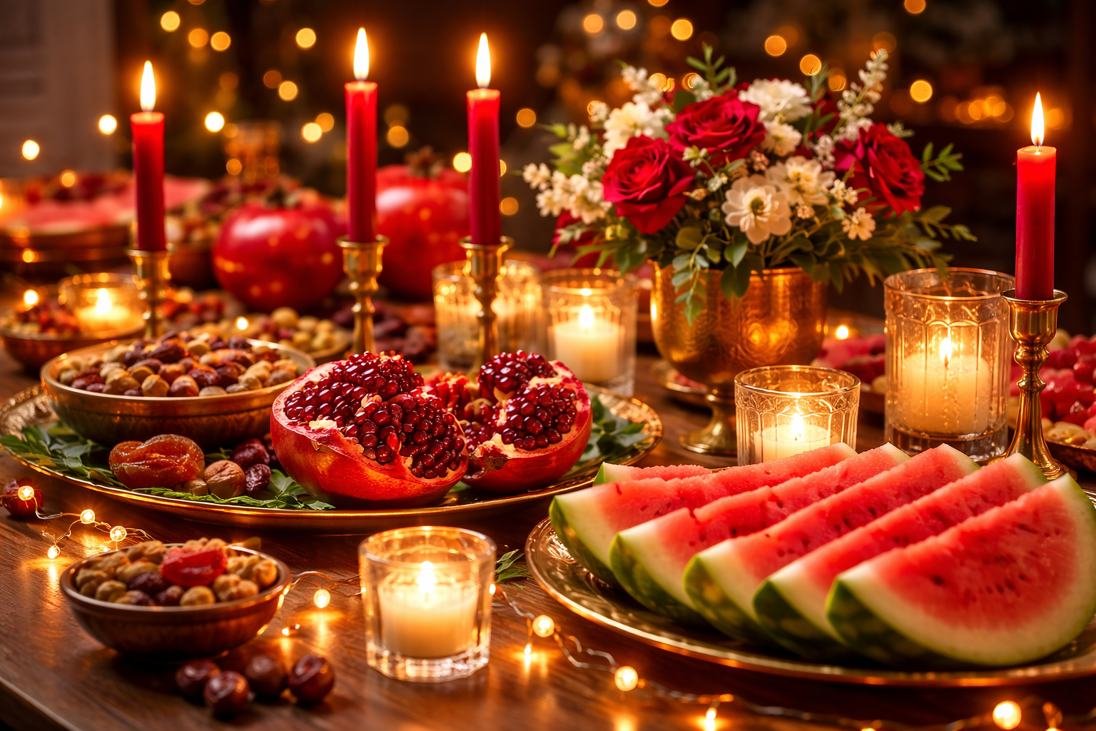 میز شب یلدا