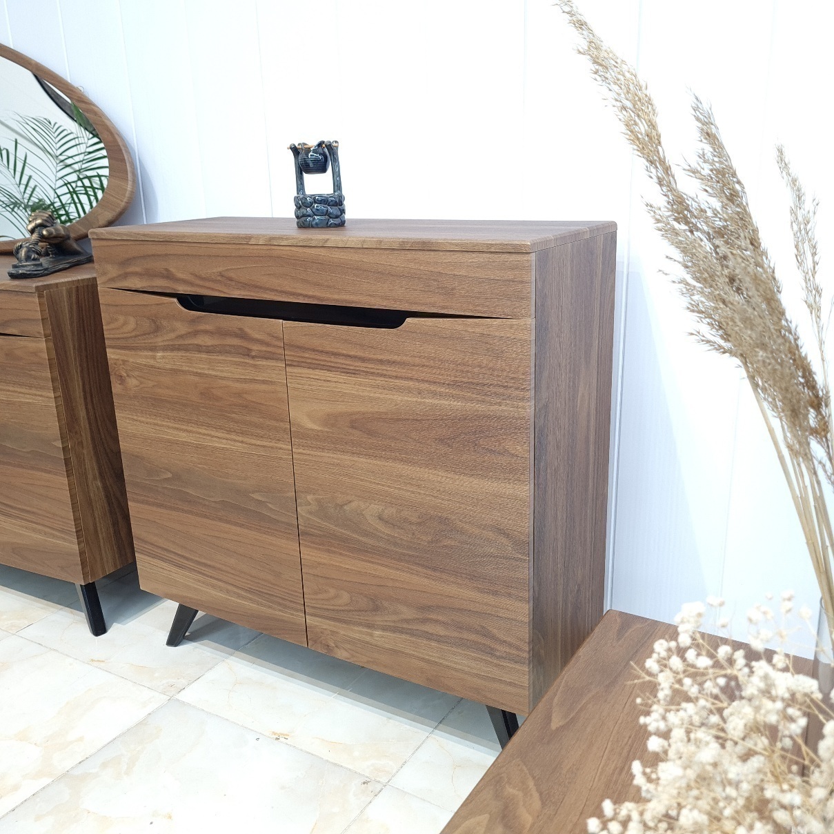 ست جا کفشی با آینه کنسول