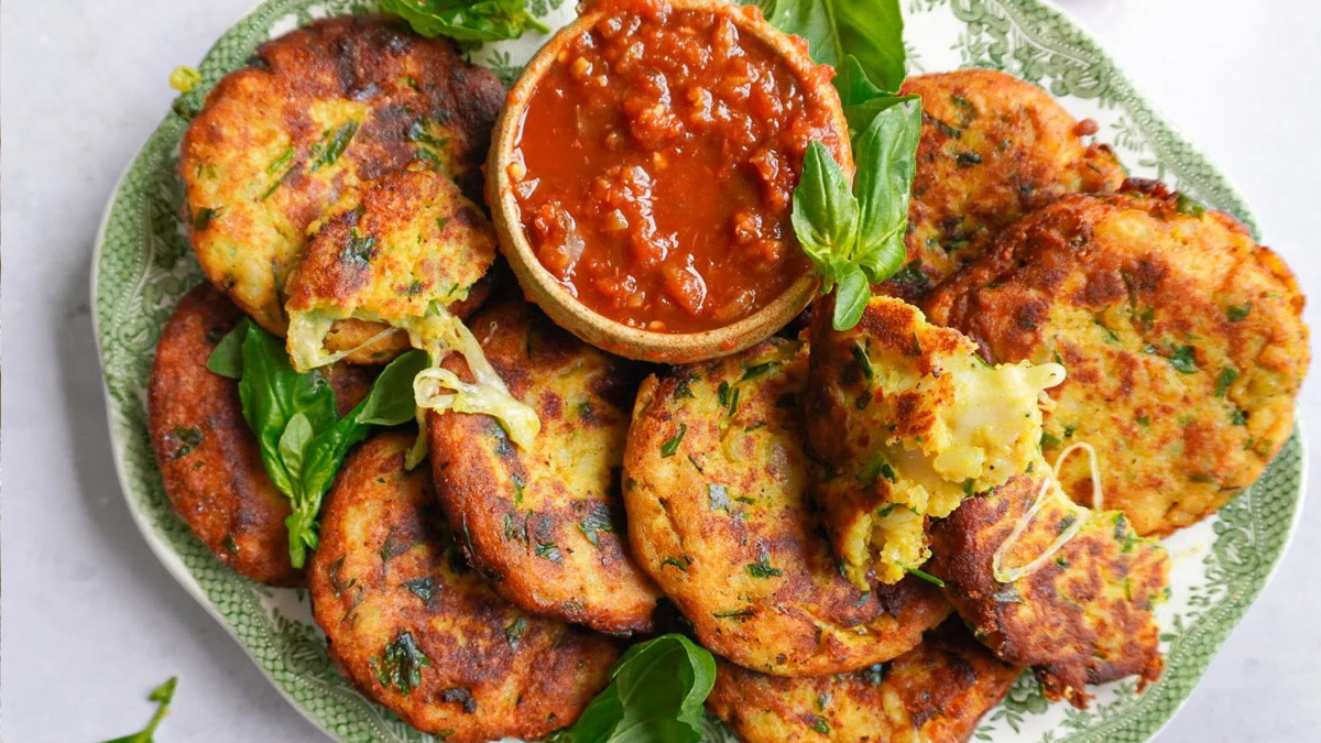 شام چی درست کنم کوکو سیب زمینی