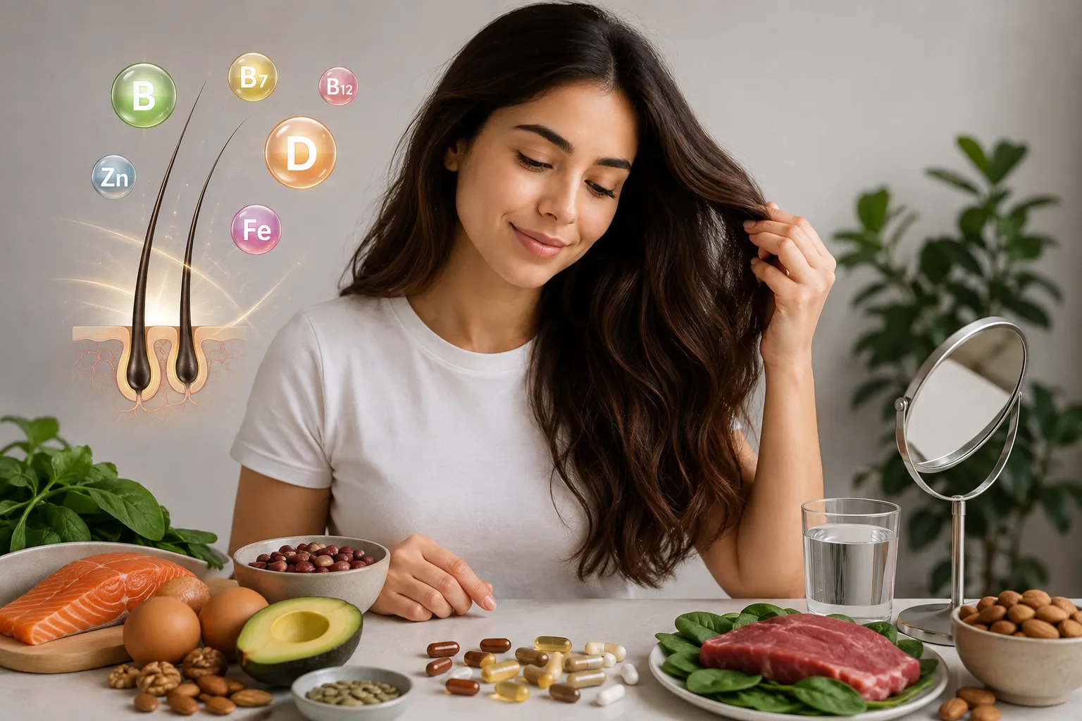 مکمل ها برای چه نوع کم پشتی و ریزشی مناسب هستند