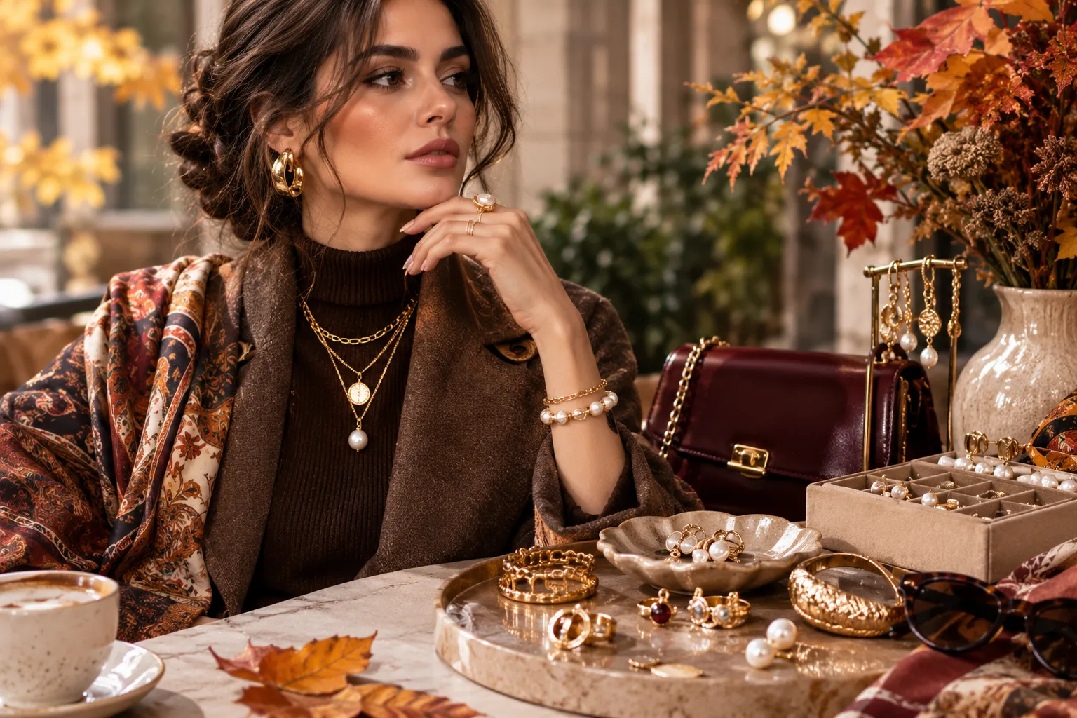زیورآلات؛ اکسسوری های پاییزی برای استایل منحصربهفرد