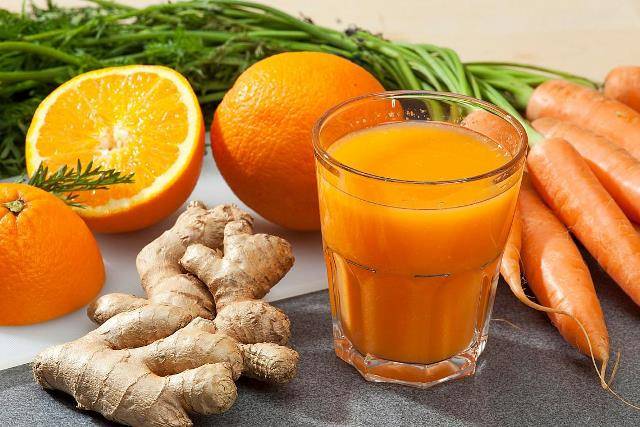 آب پرتقال و زنجبیل_نوشیدنی مناسب سرماخوردگی