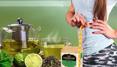 چای سبز برای لاغری