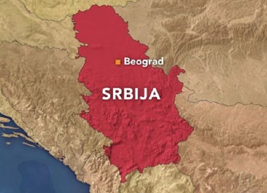 سفر به صربستان - نقشه