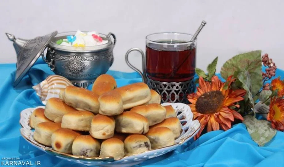 سوغاتی کرمانشاه - نان خرمایی