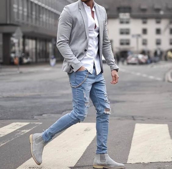 ست کردن کت تک مردانه - تیپ اسپرت