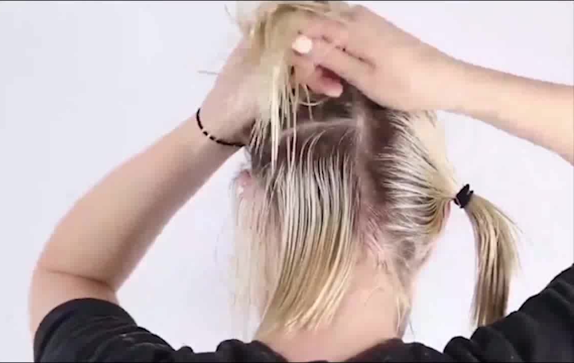 ریشه مو - رنگ کردن مو در خانه
