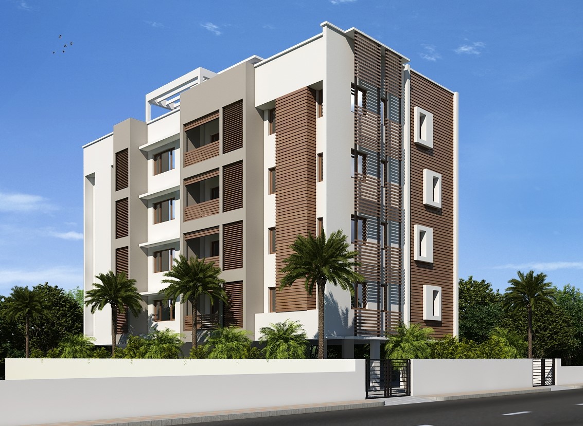 نماي ساختمان مدرن