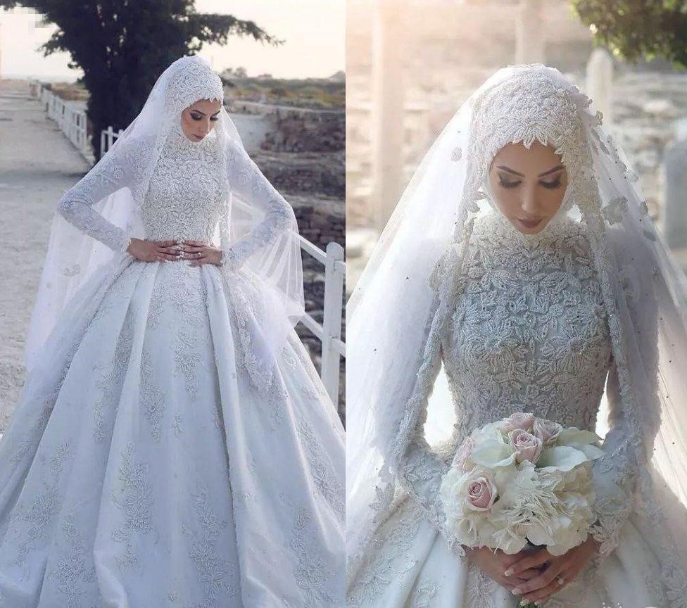 لباس عروس پوشیده
