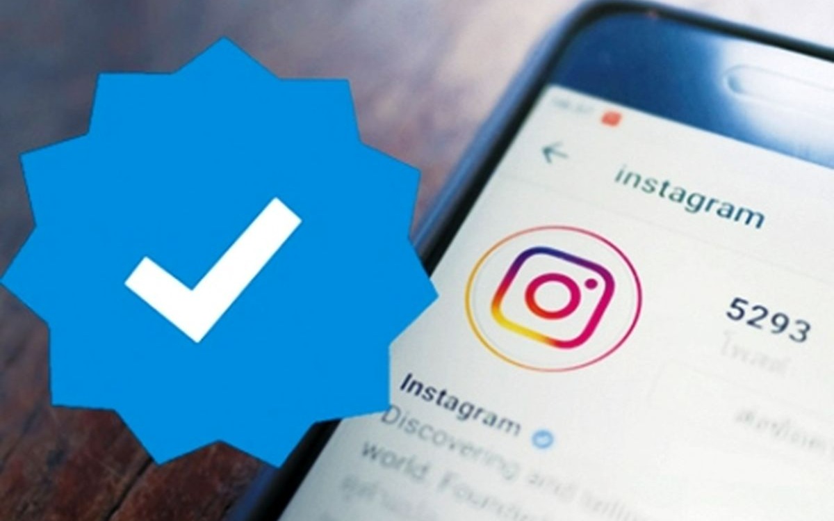 تیک آبی اینستاگرام