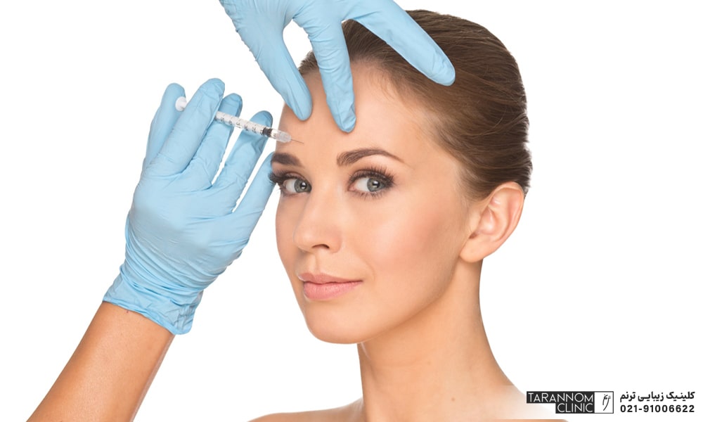 تزریق ژل به صورت لاغر