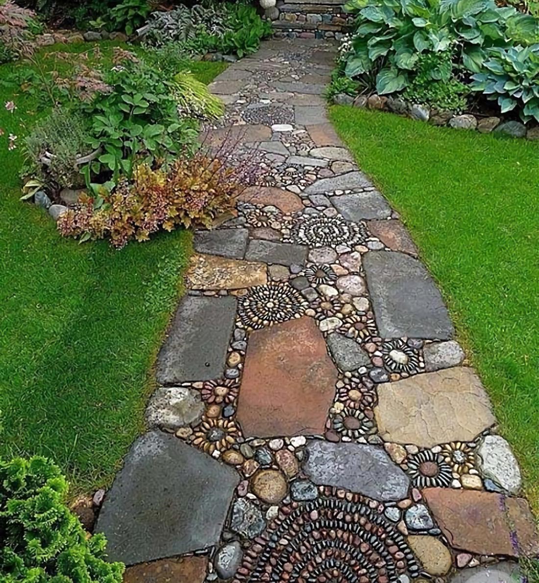 انواع سنگ فرش حیاط