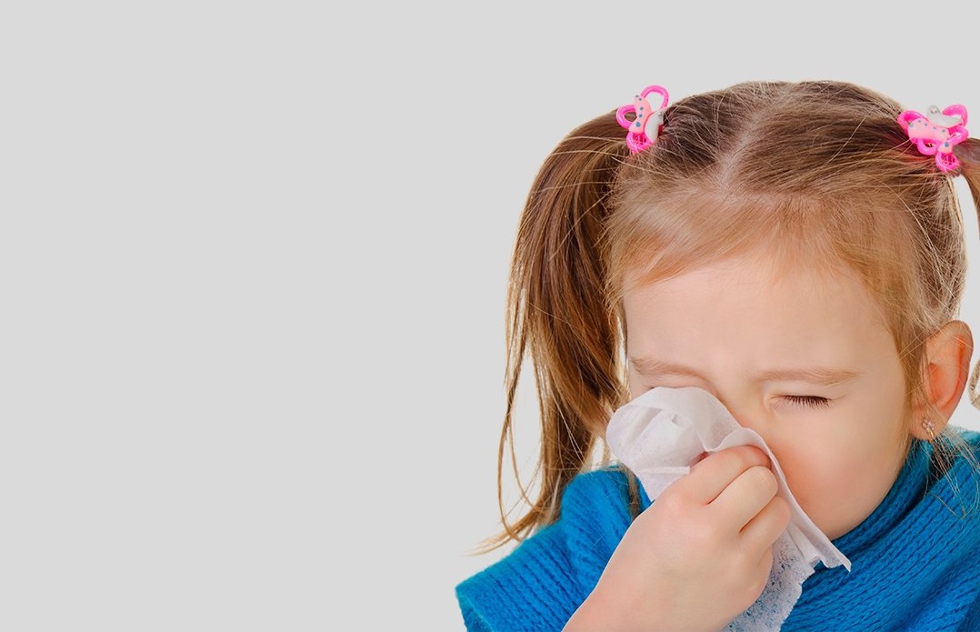 درمان گرفتگی بینی کودکان