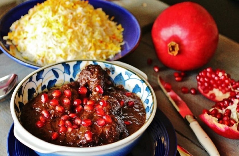 شام شب یلدا