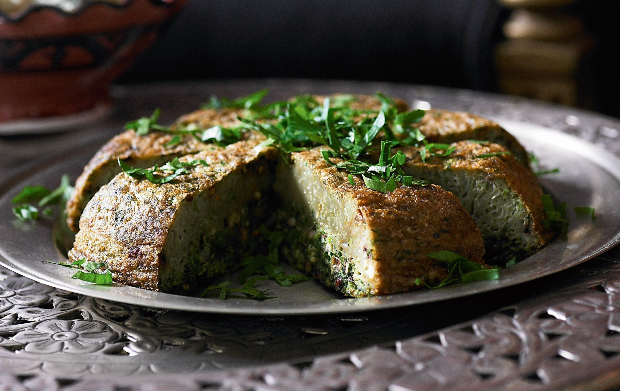 کوکوی قالبی - تهیه کوکو سبزی