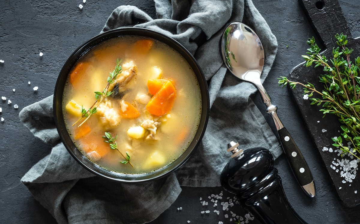 سوپ - از بین بردن شوری غذا