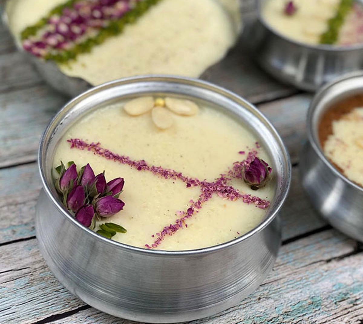 شیر برنج در ظرف روحی - طرز تهیه شیر برنج