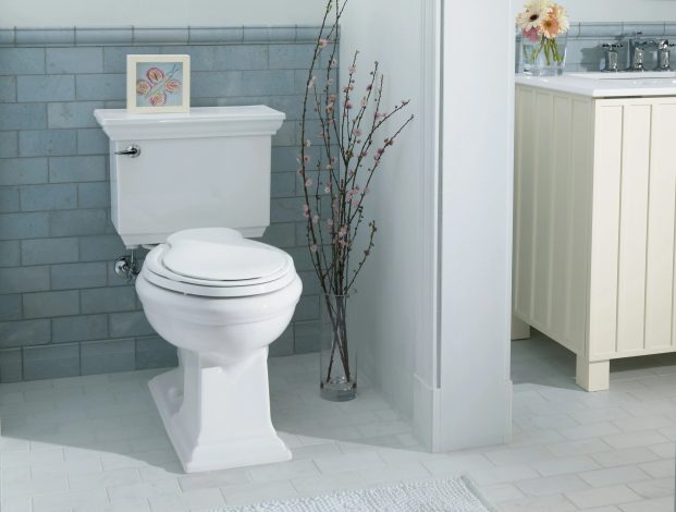 توالت فرنگی تمیز - از بین بردن زردی کاسه توالت