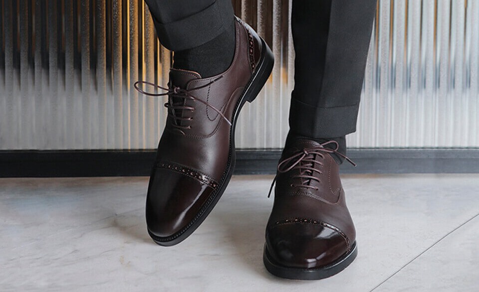 کفش قهوه ای مردانه - نکات خرید کفش چرم