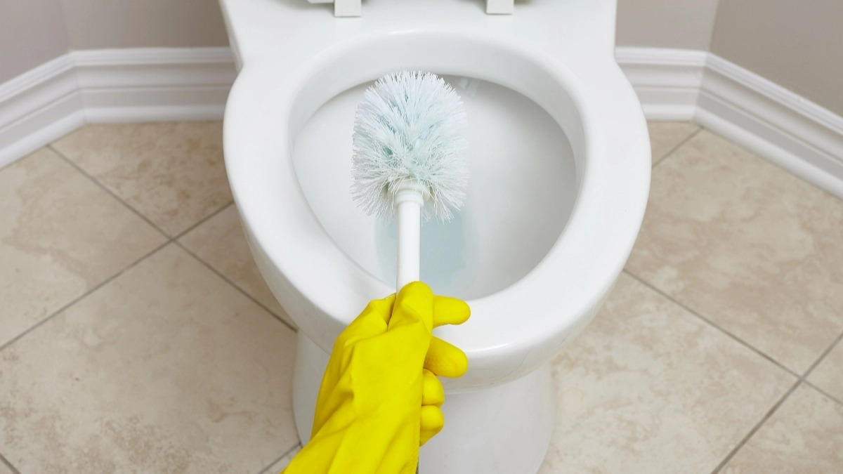 شست و شو - از بین بردن زردی کاسه توالت