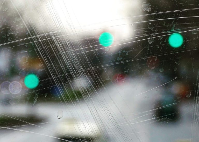 شیشه - از بین بردن خش روی شیشه