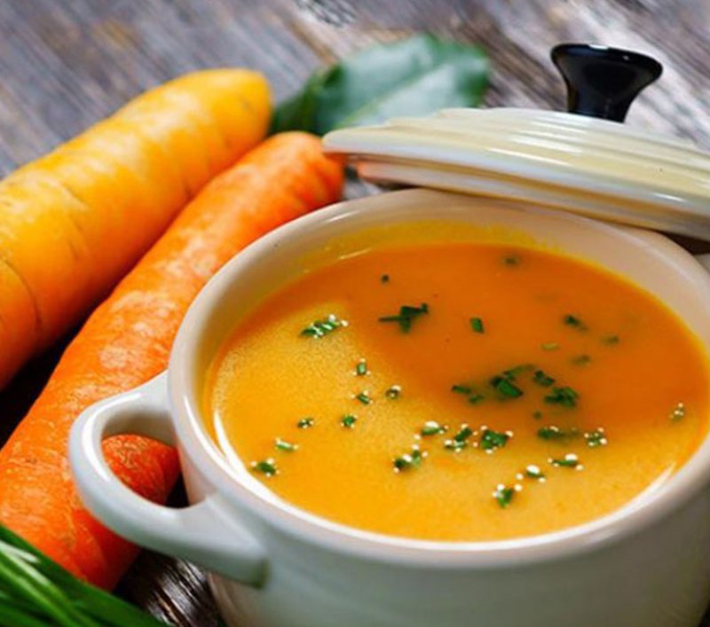 سوپ هویج - سوپ برای افطار