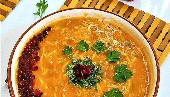 سوپ جو و گوشت - سوپ برای افطار