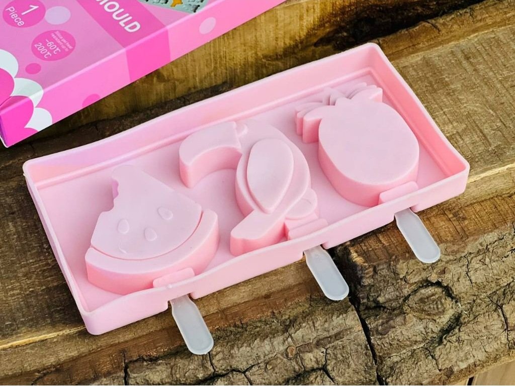 قالب پاپسیکل - تمیز کردن قالب سیلیکونی