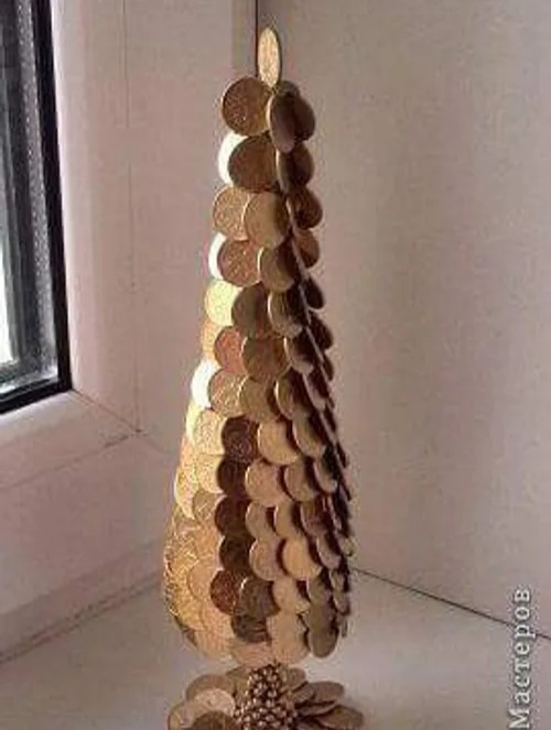 سکه درختی - تزیین سفره هفت سین