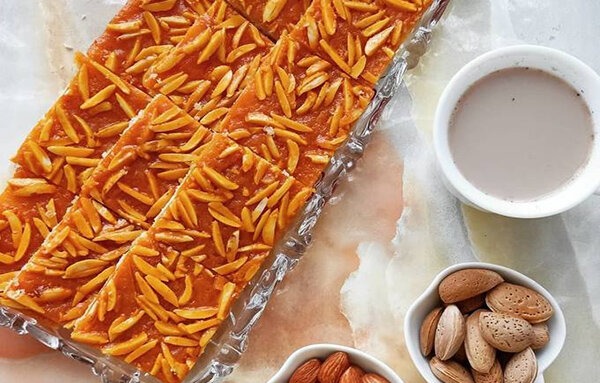 شیرینی ملکه بادام - طرز تهیه شیرینی عید خانگی