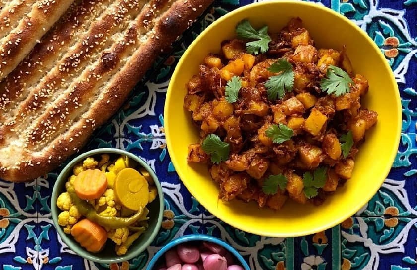 دوپیازه شیرازی - غذای نونی کم هزینه