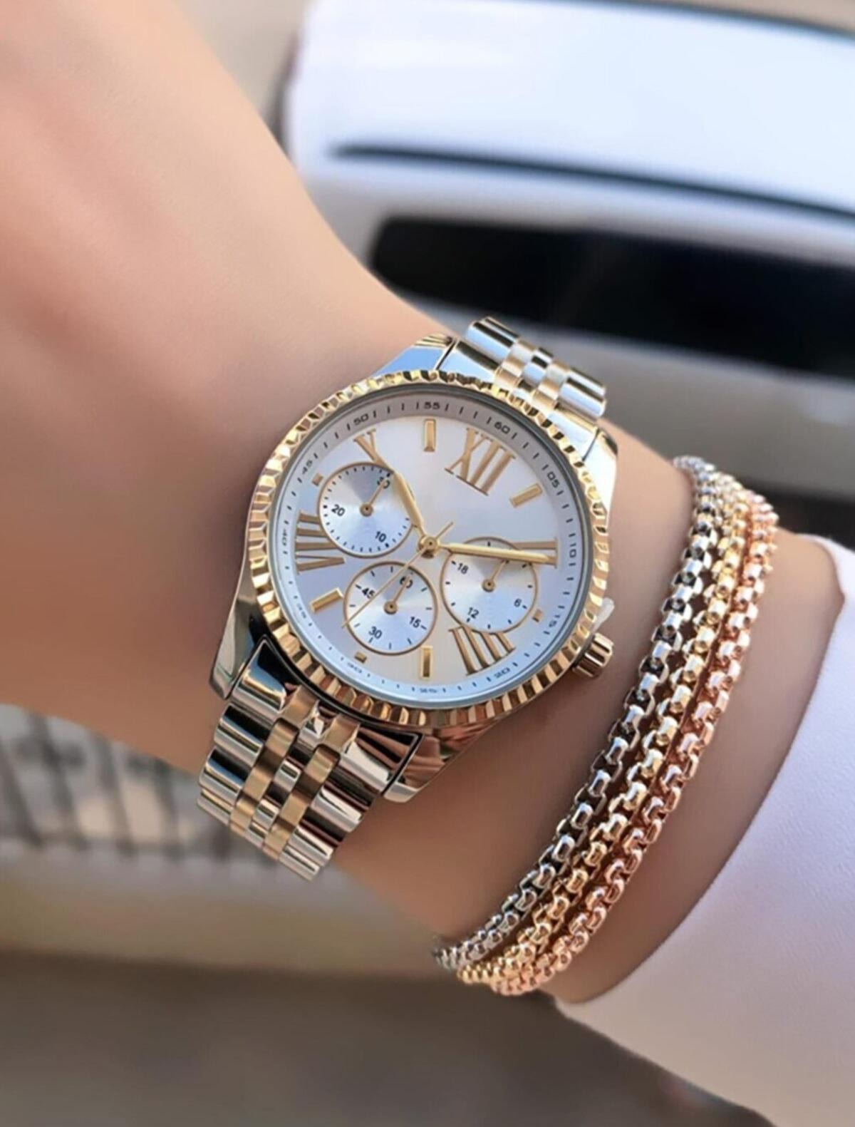ساعت مچی زنانه - ساعت با دستبند