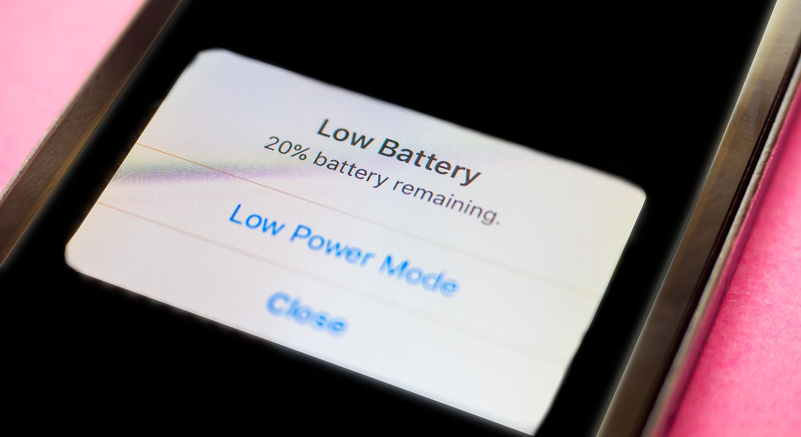 زود خالی شدن باتری گوشی - low battery