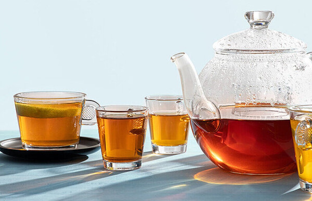 از بین بردن لکه چای روی لیوان - لیوان چای