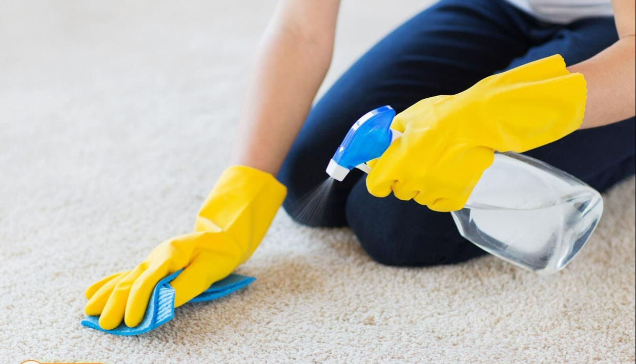 نگهداری از فرش روشن - بکه گیری فرش