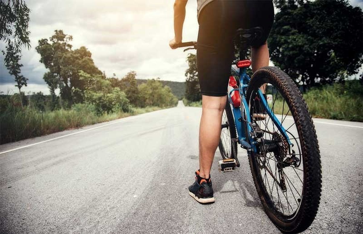 ورزش -لاغری با دوچرخه سواری