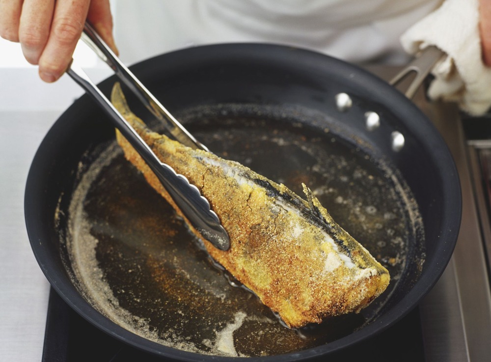 ماهی - روش سرخ کردن غذا