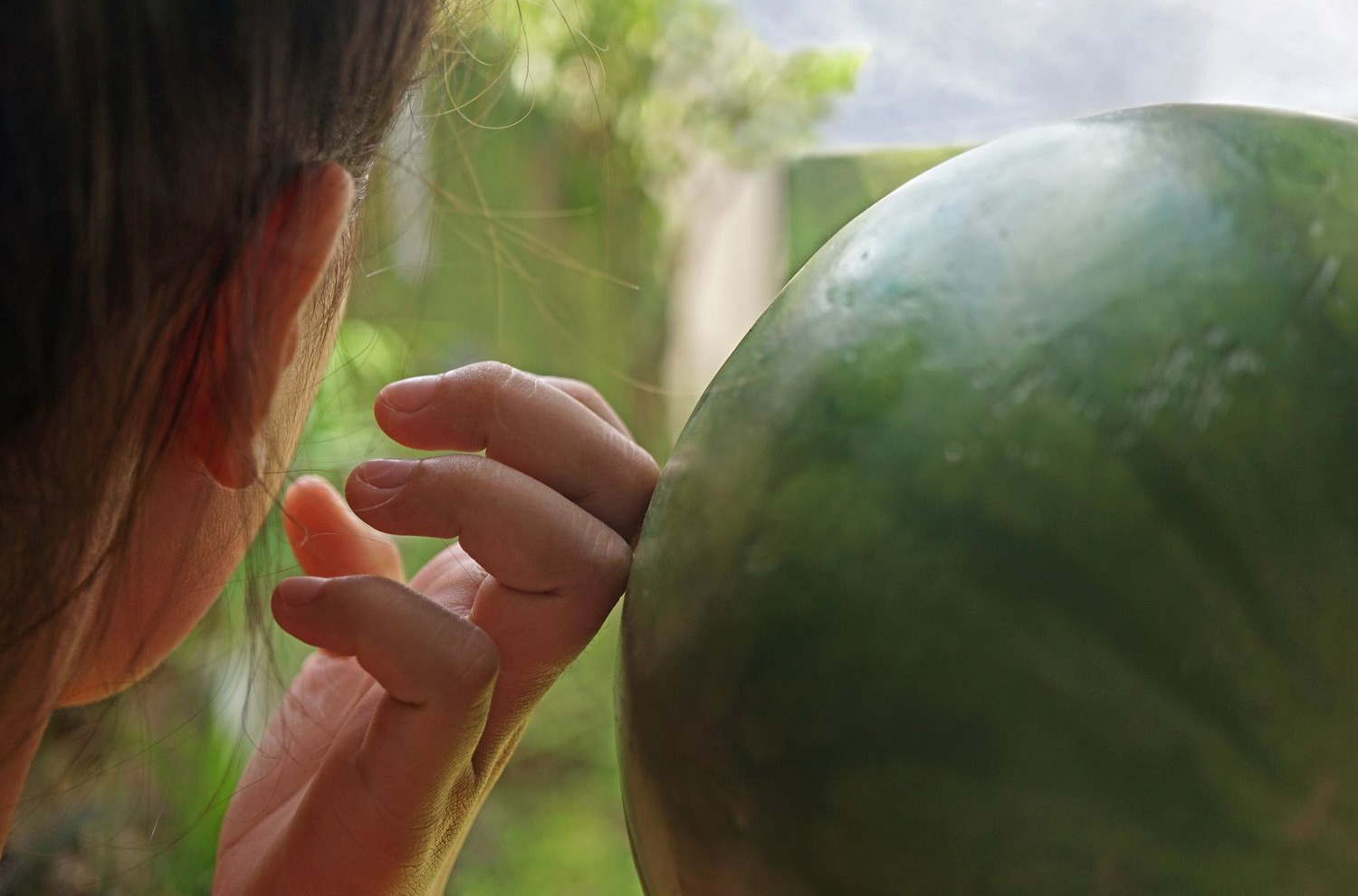 ضربه زدن به هندوانه - روش تشخیص هندوانه شیرین