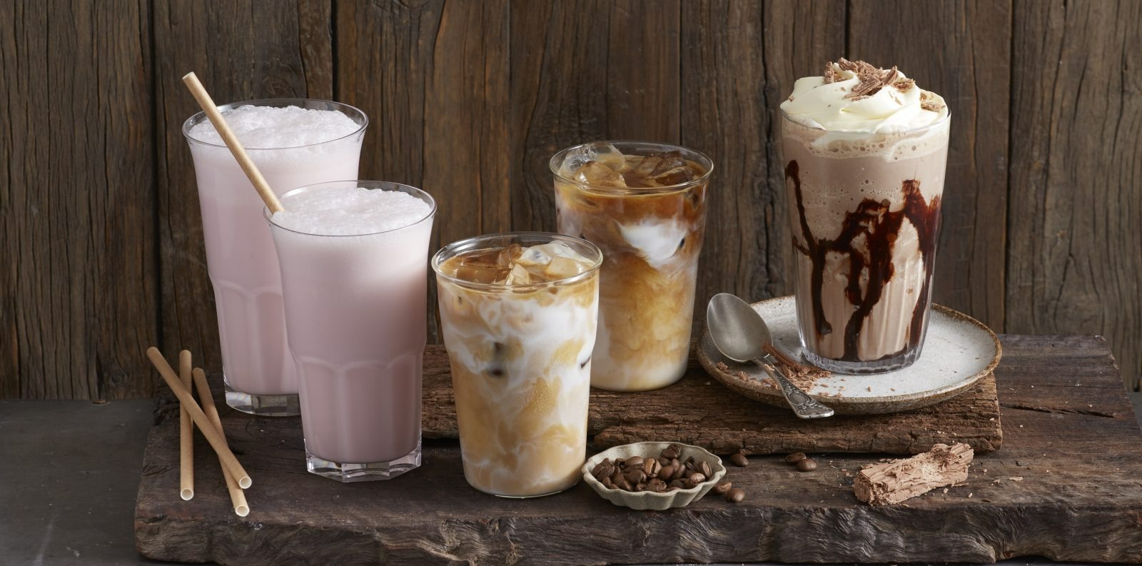 نوشیدنی سرد با قهوه