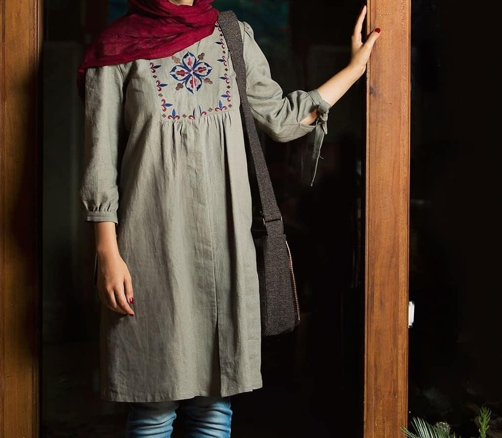 مانتو نخی دخترانه تابستانی