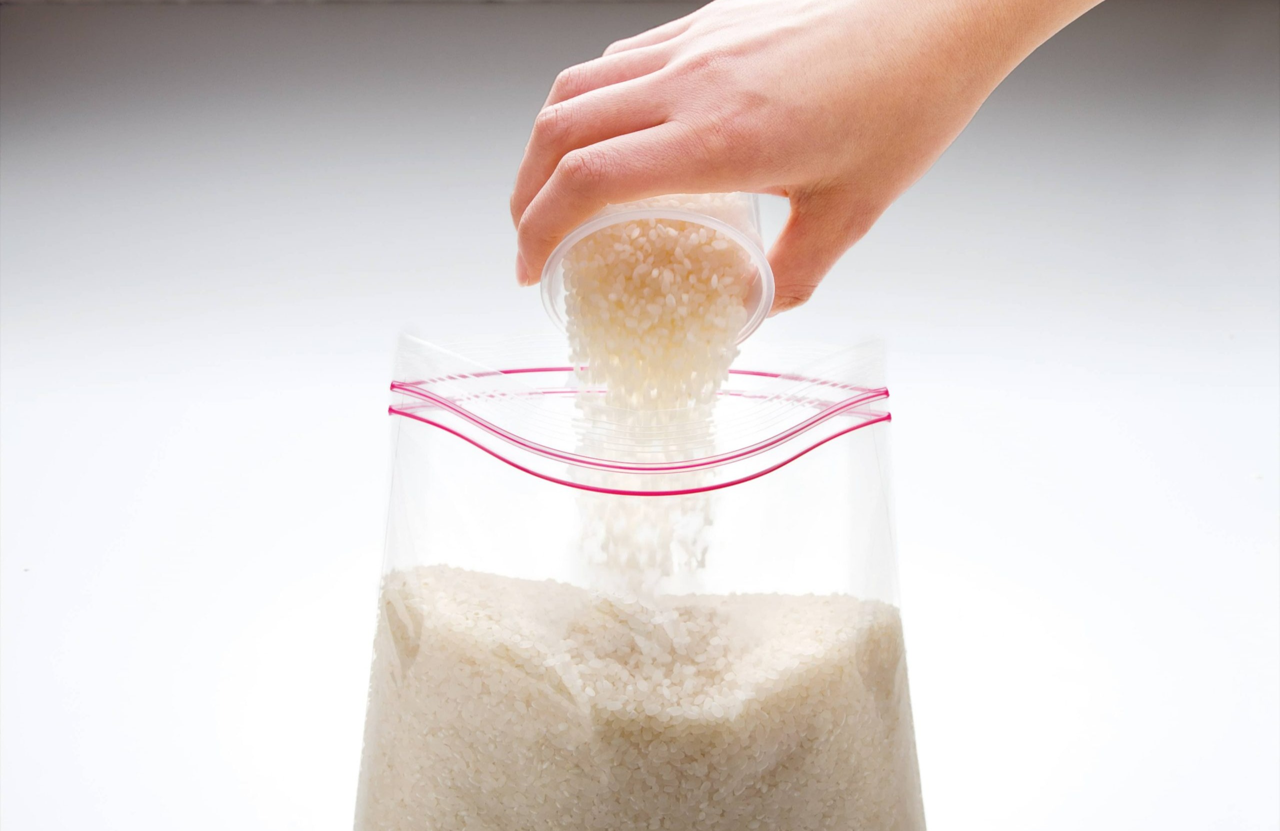برنج در کیسه پلاستیکی - روش نگهداری از برنج