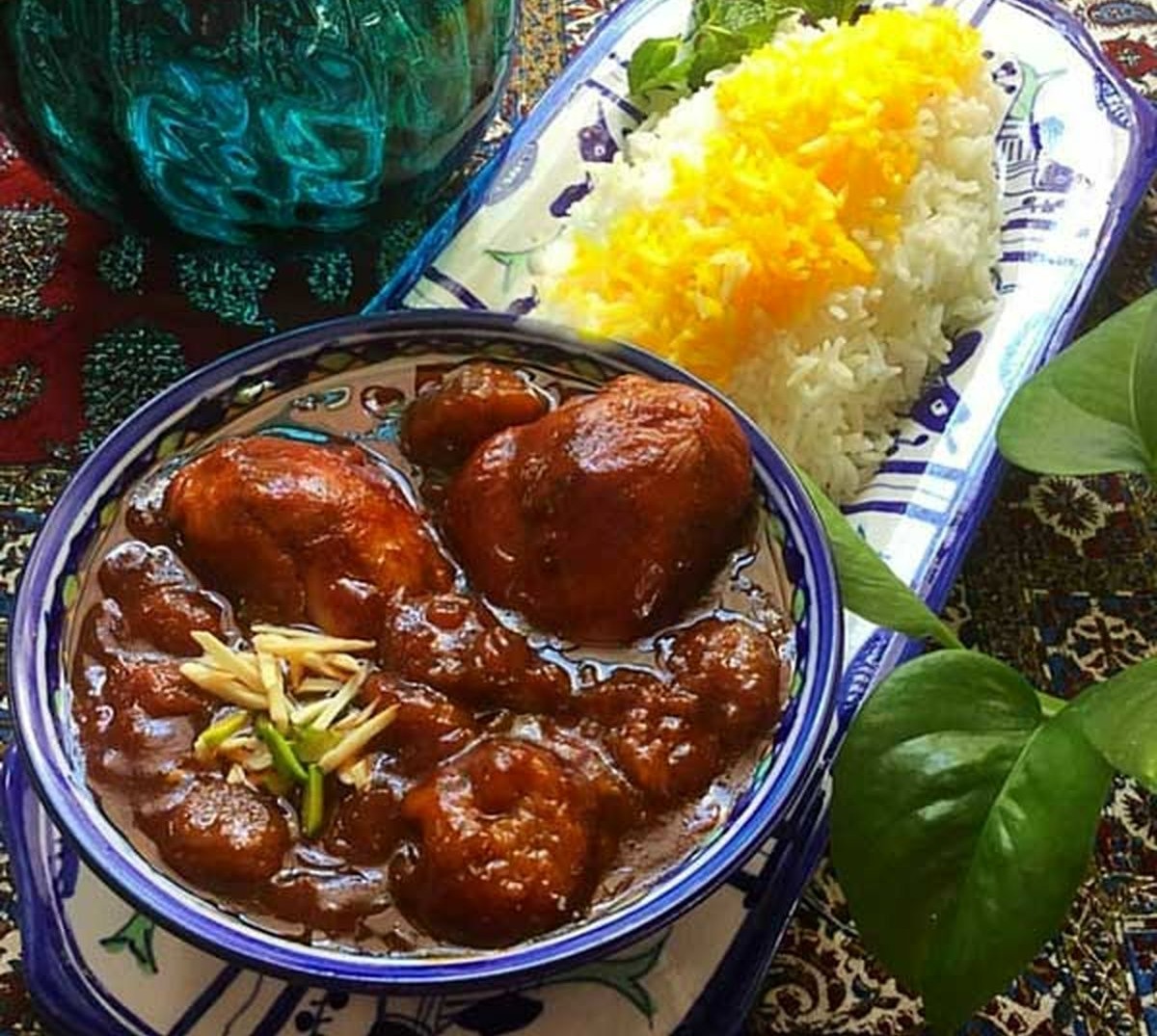 طرز تهیه خورش آلو قیصی