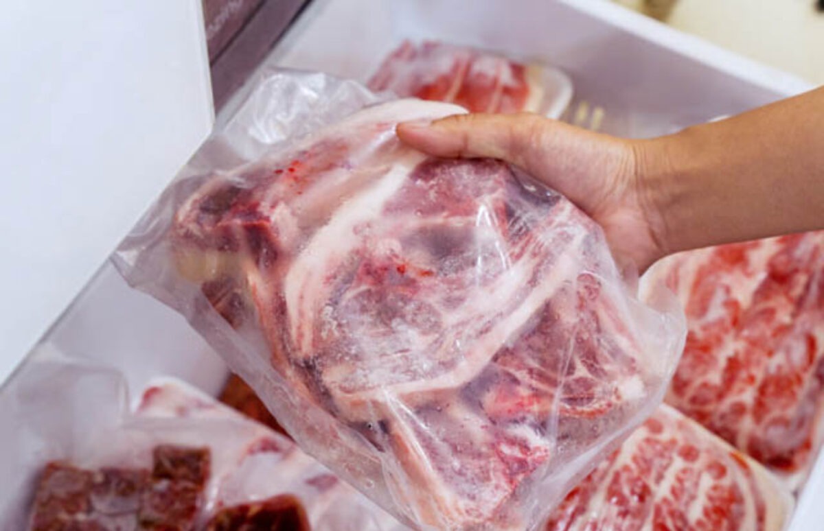 یخ زدایی سریع گوشت