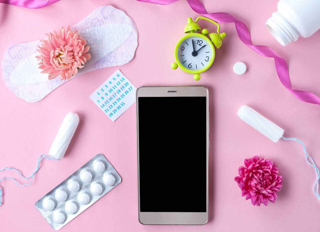 موبایل و قرض ضد بارداری ساعت و پد بهداشتی - درمان تاخیر پریود