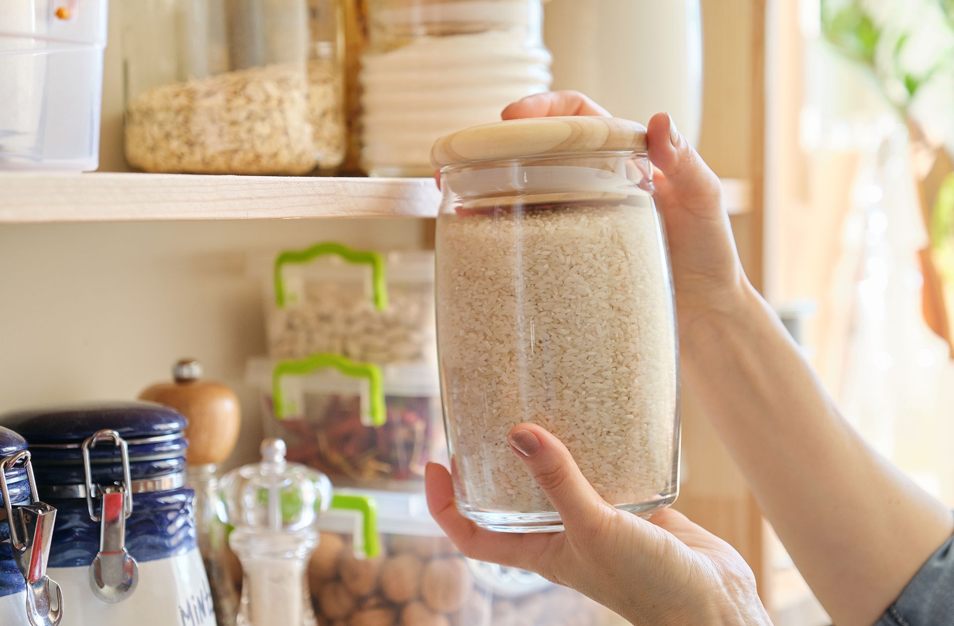 روش نگهداری از برنج