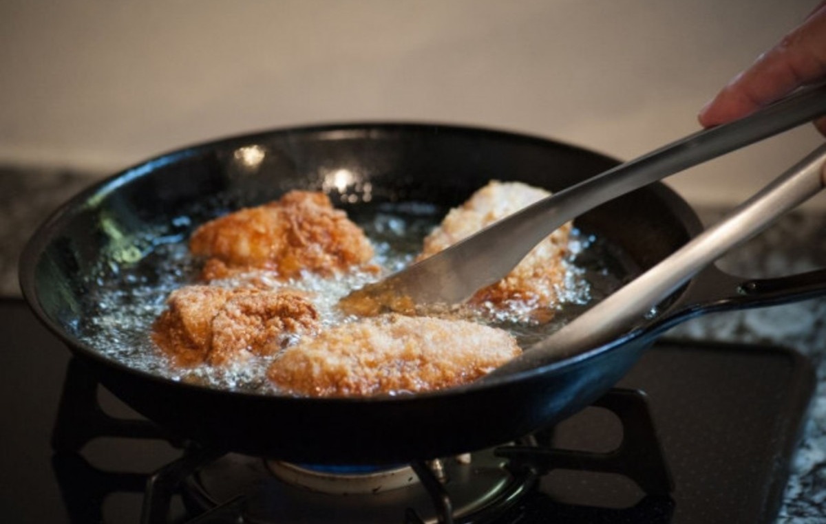 جلوگیری از کف کردن روغن