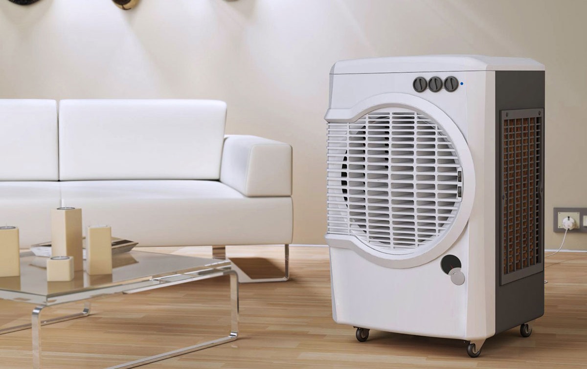 بوی بد کولر آبی