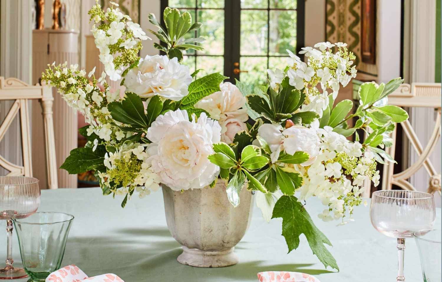 تازه نگه داشتن سبد گل 