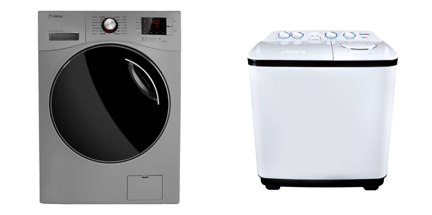 مقایسه ماشین های لباسشویی پاکشوما و اسنوا