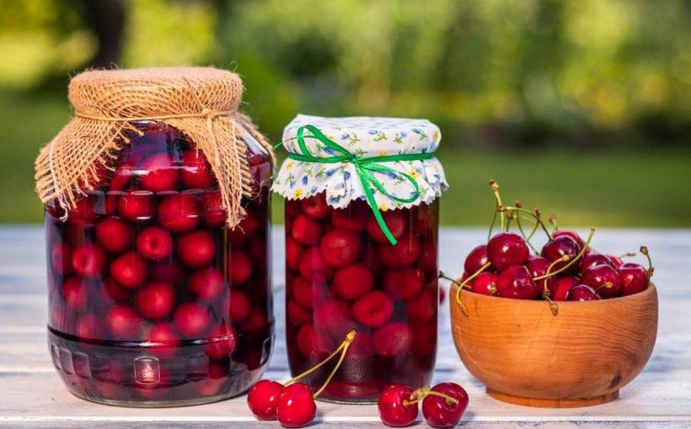 طرز تهیه کمپوت گیلاس